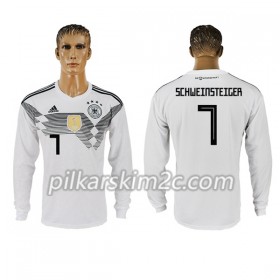 Koszulka Niemcy Schweinsteiger 7 Główna Mistrzostwa Świata 2018 - Koszulki Piłkarskie(L/S)